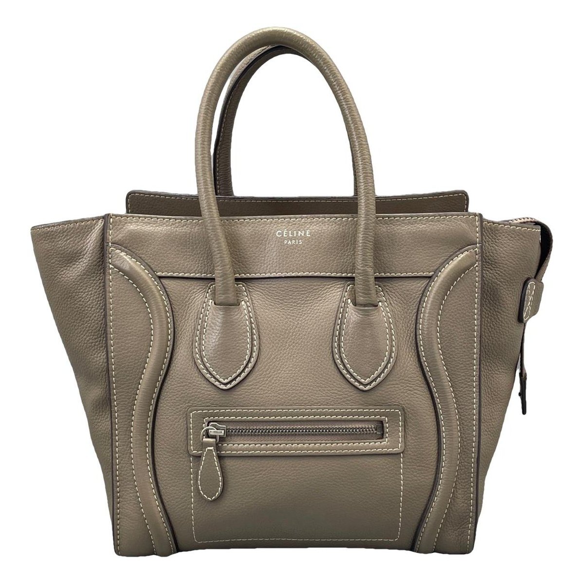 Luggage leather handbag