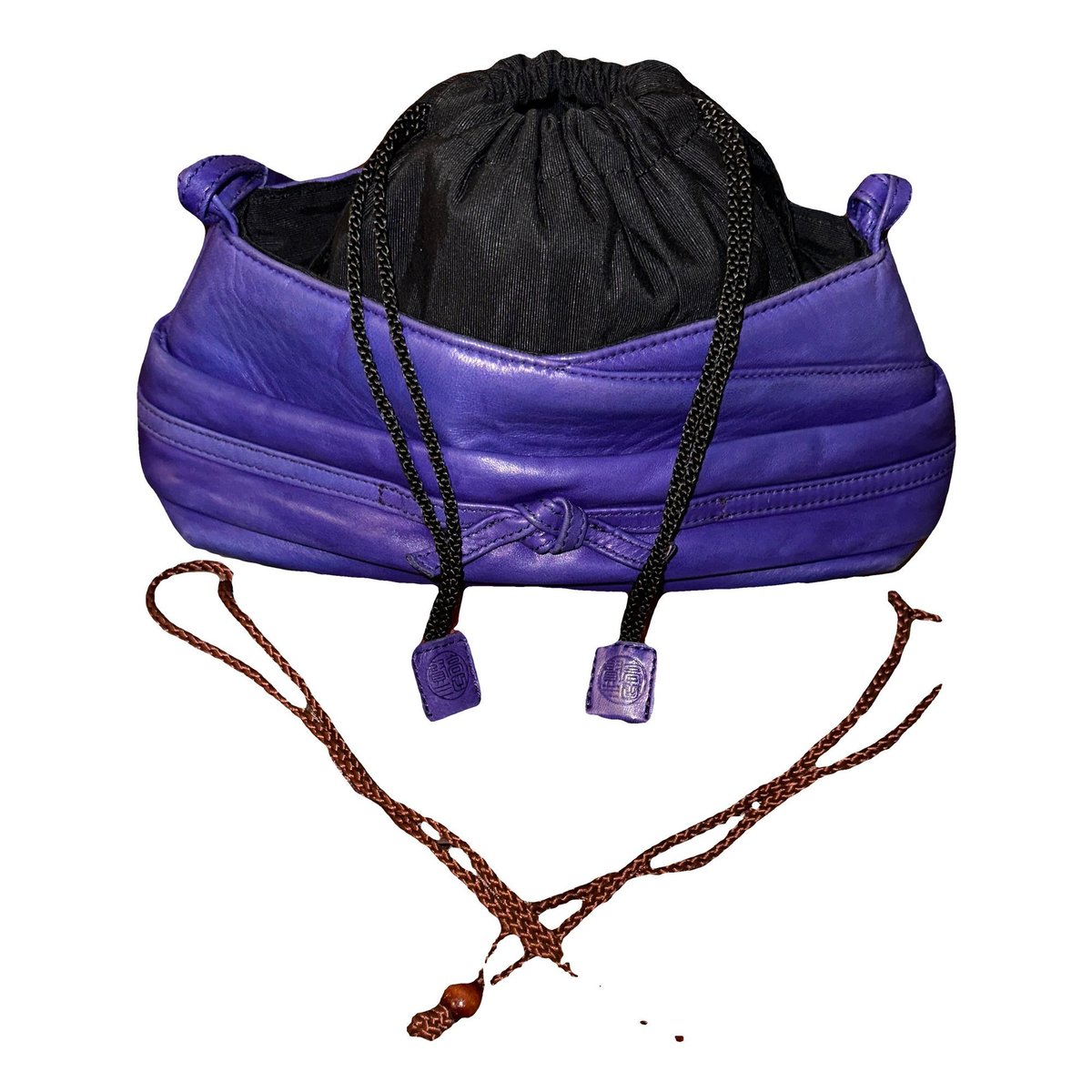 Pagodon leather handbag