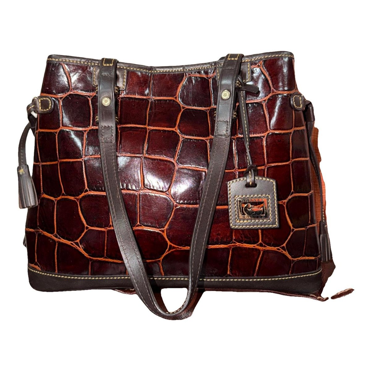Leather handbag