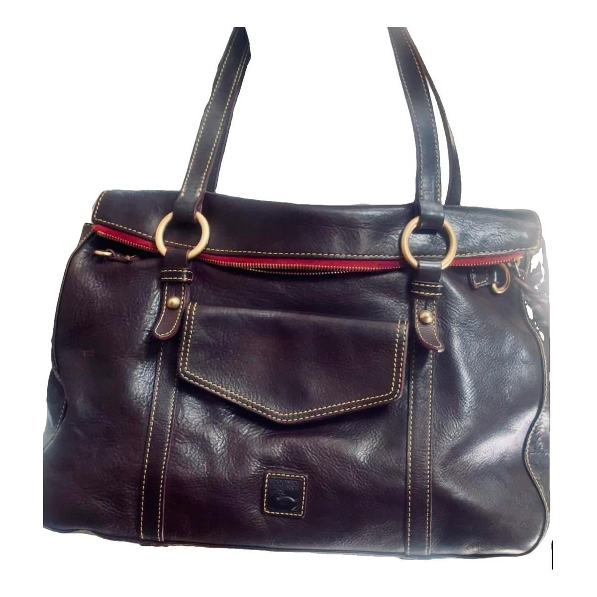Leather handbag
