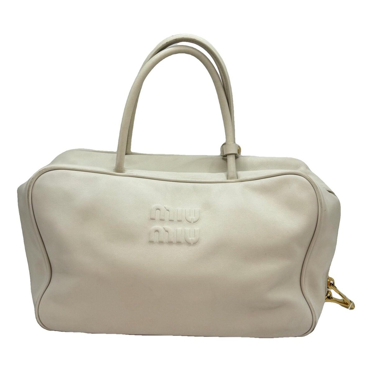 Beau leather handbag