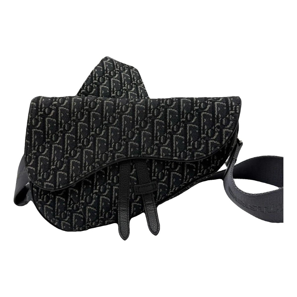 Saddle cloth crossbody bag