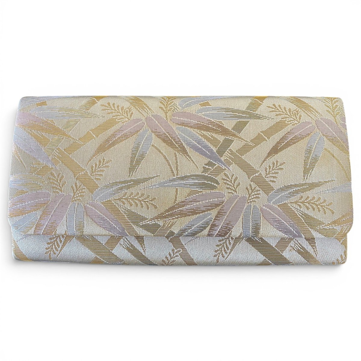Silk clutch bag