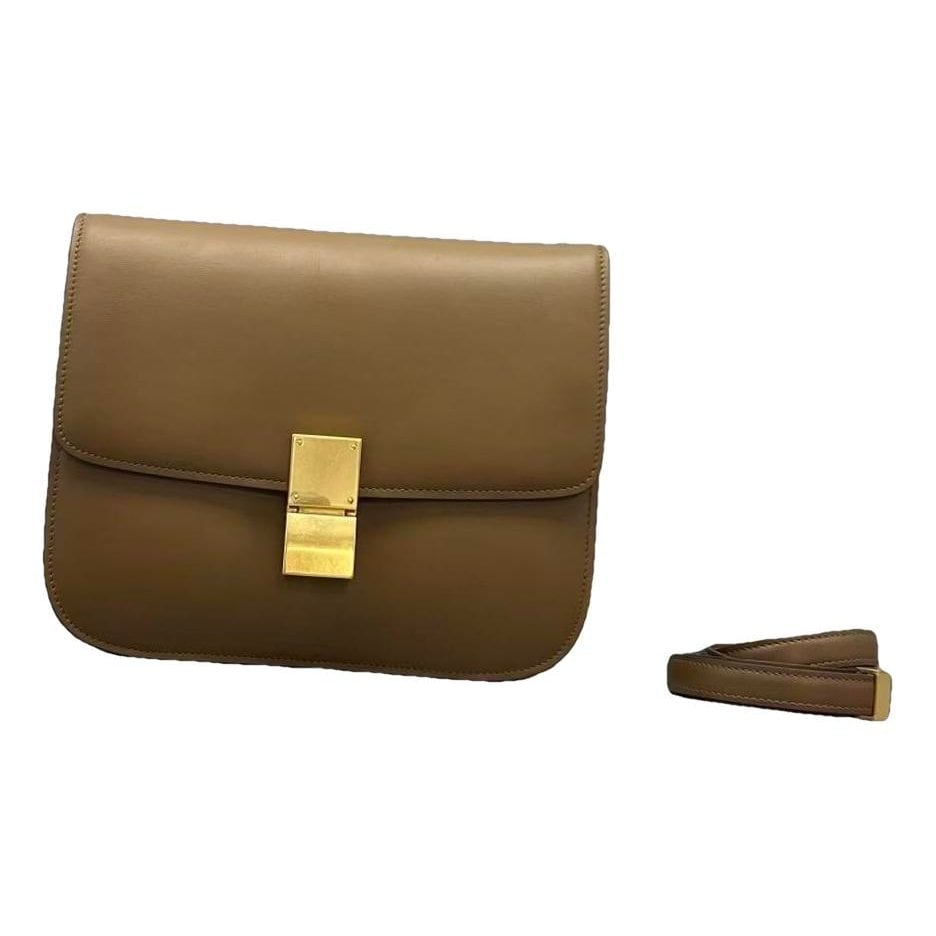 Classic leather handbag