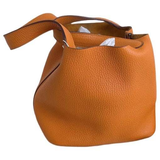 Picotin leather handbag