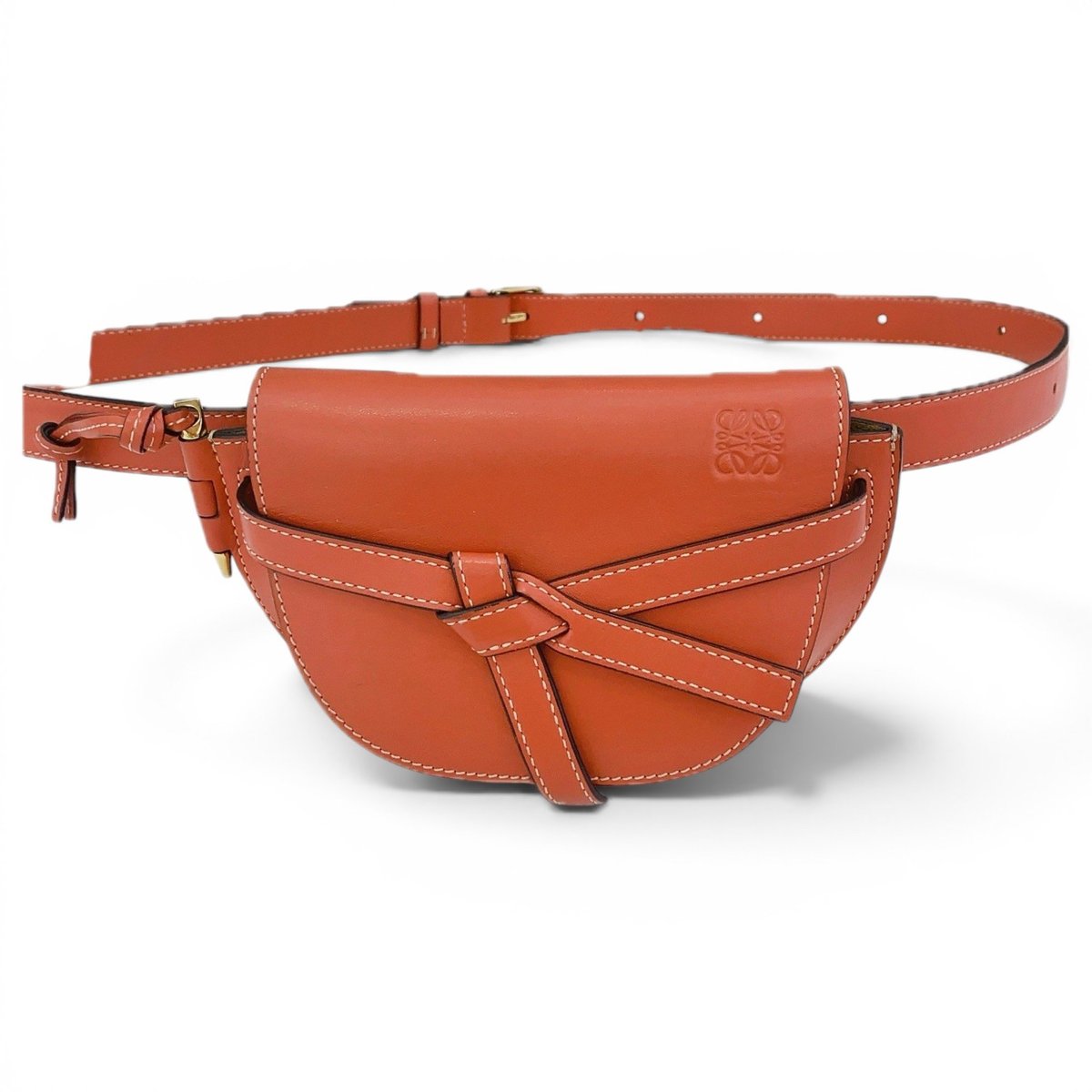Gate leather handbag
