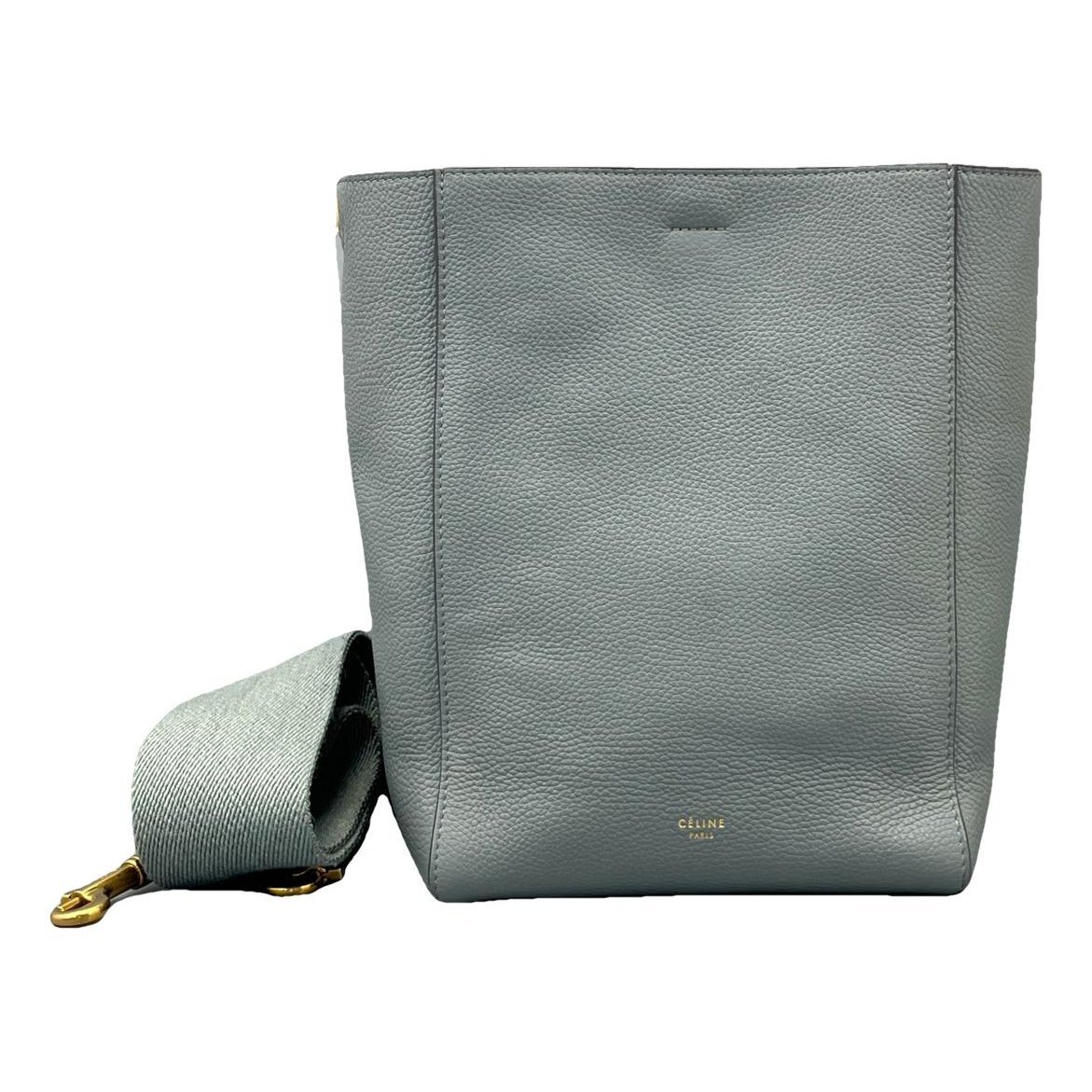 Seau Sangle leather handbag