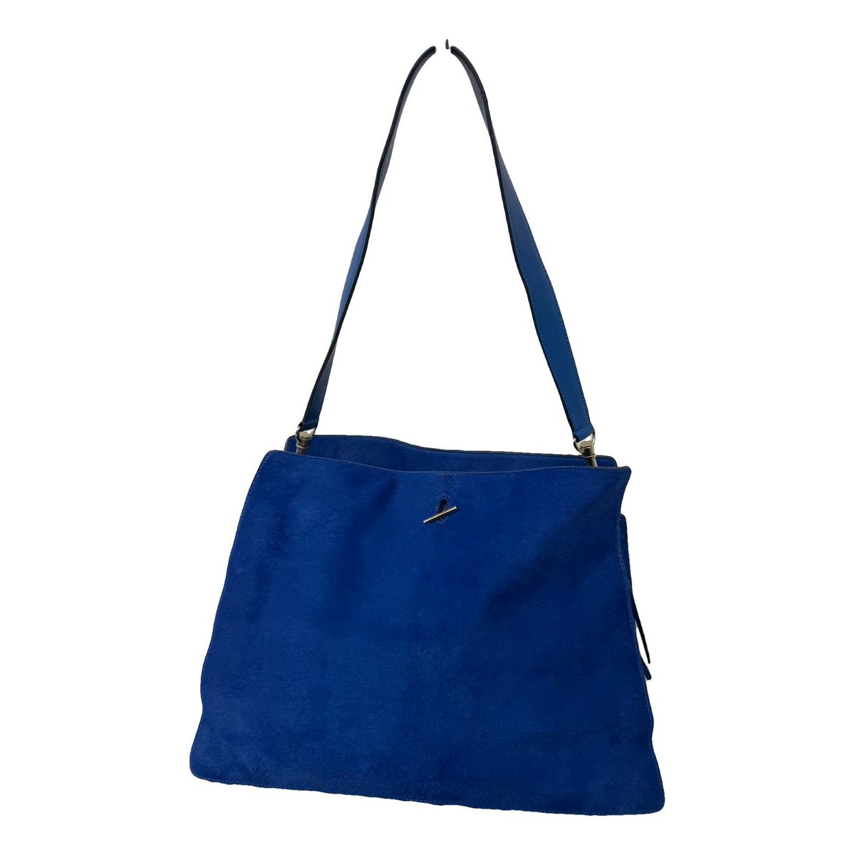 Gourmette pony-style calfskin handbag
