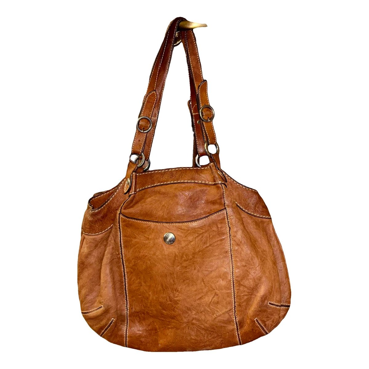 Leather handbag