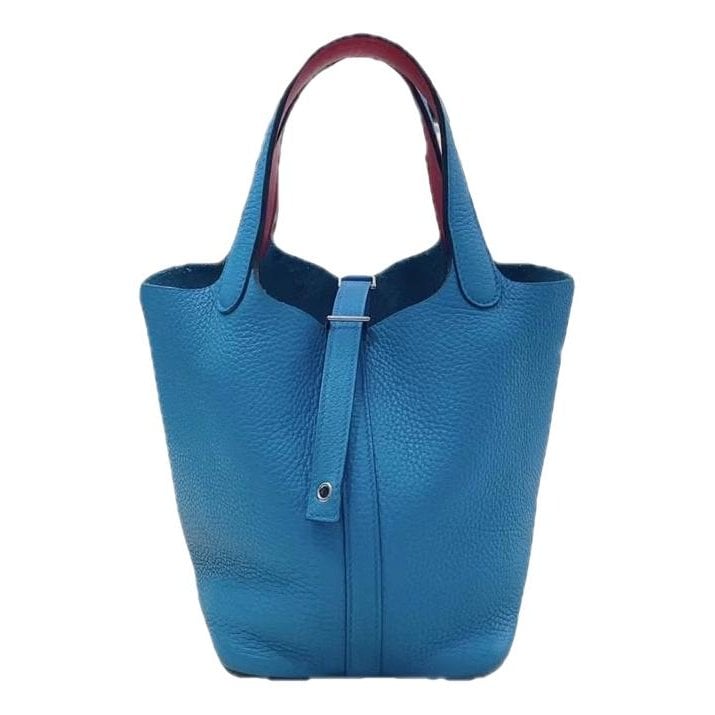 Picotin leather handbag