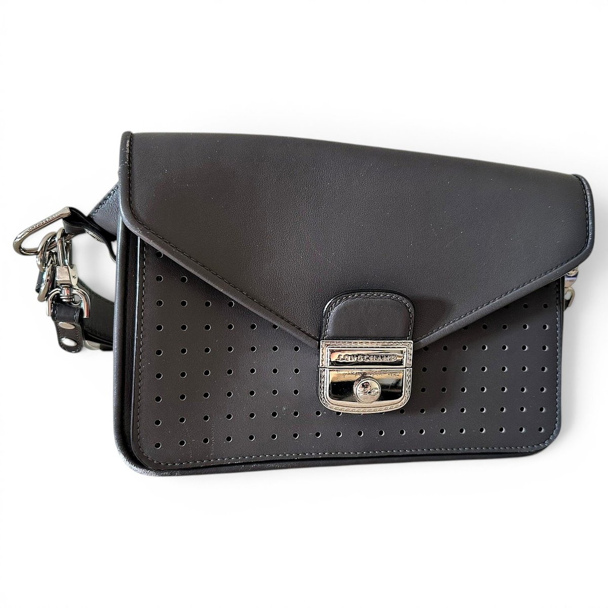 Mademoiselle leather crossbody bag