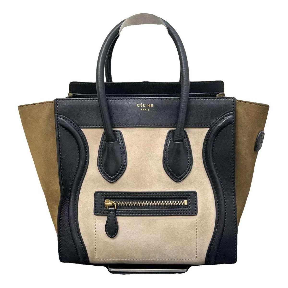 Luggage leather handbag