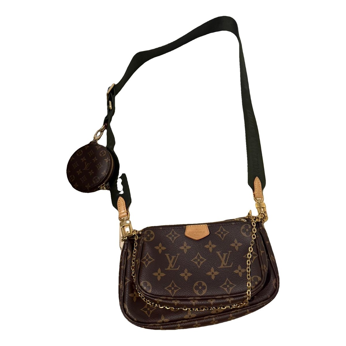 Multi Pochette Accessoires leather crossbody bag