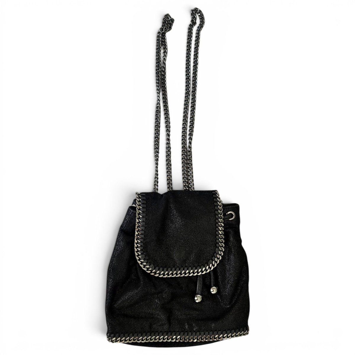 Falabella Go vegan leather backpack
