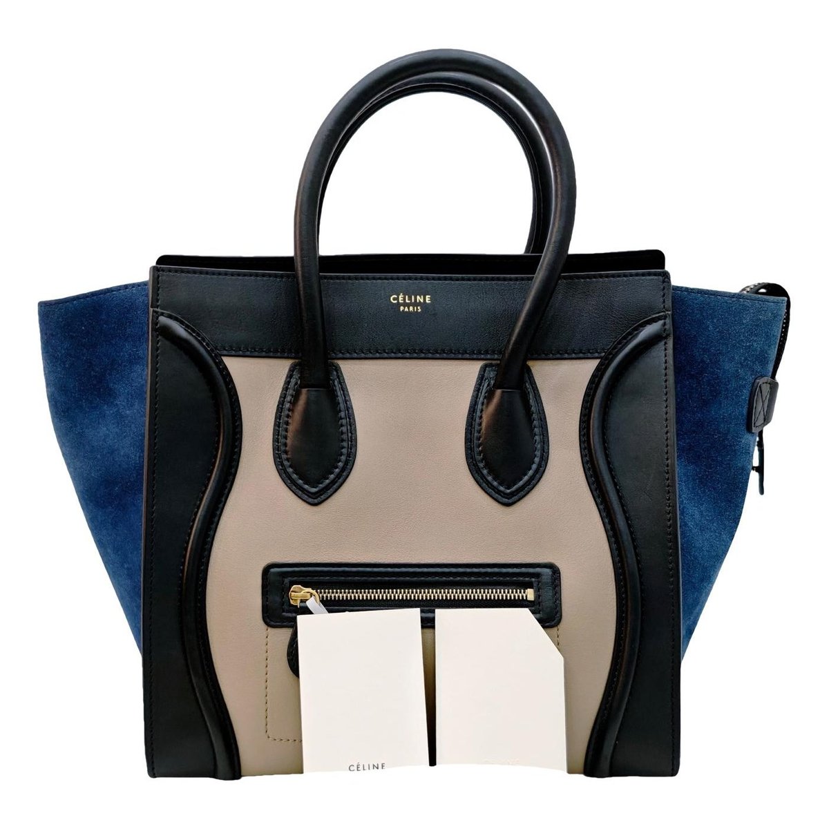 Luggage leather handbag