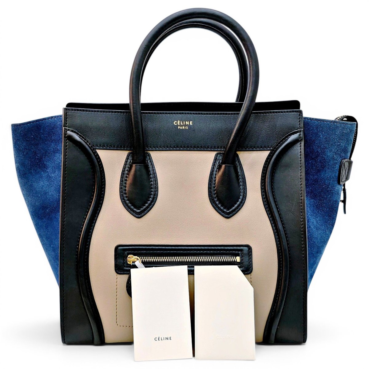 Luggage leather handbag