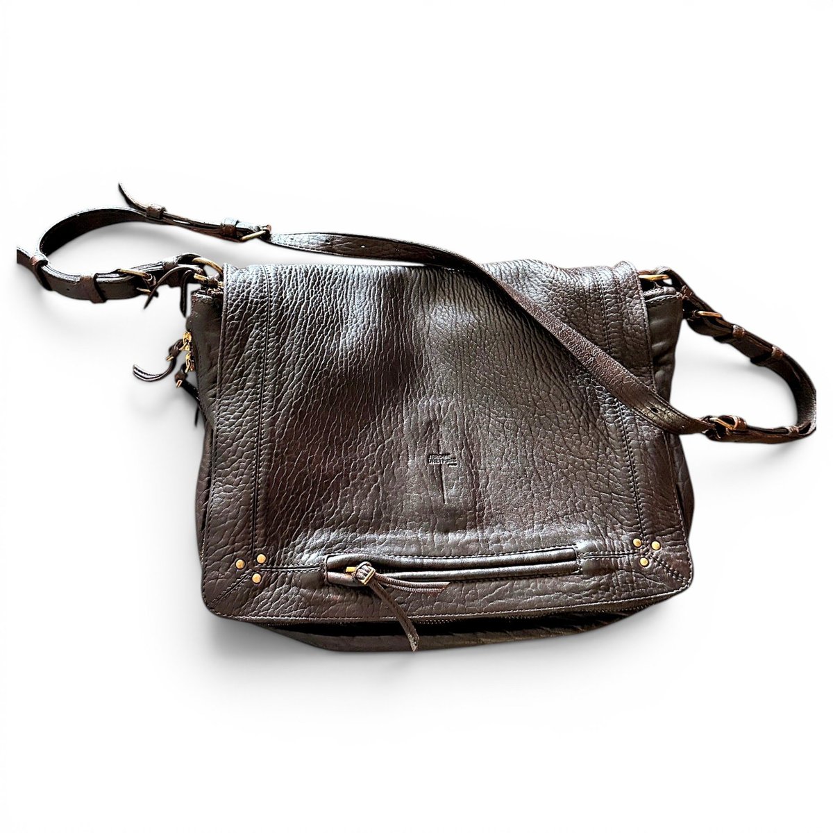 Albert leather crossbody bag