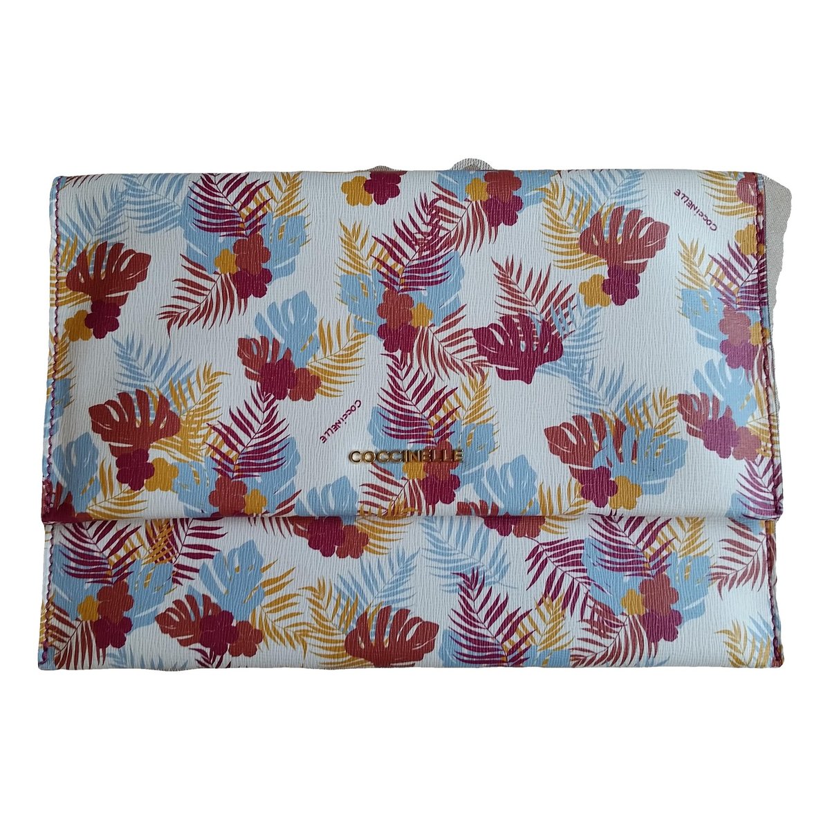 Vegan leather clutch bag