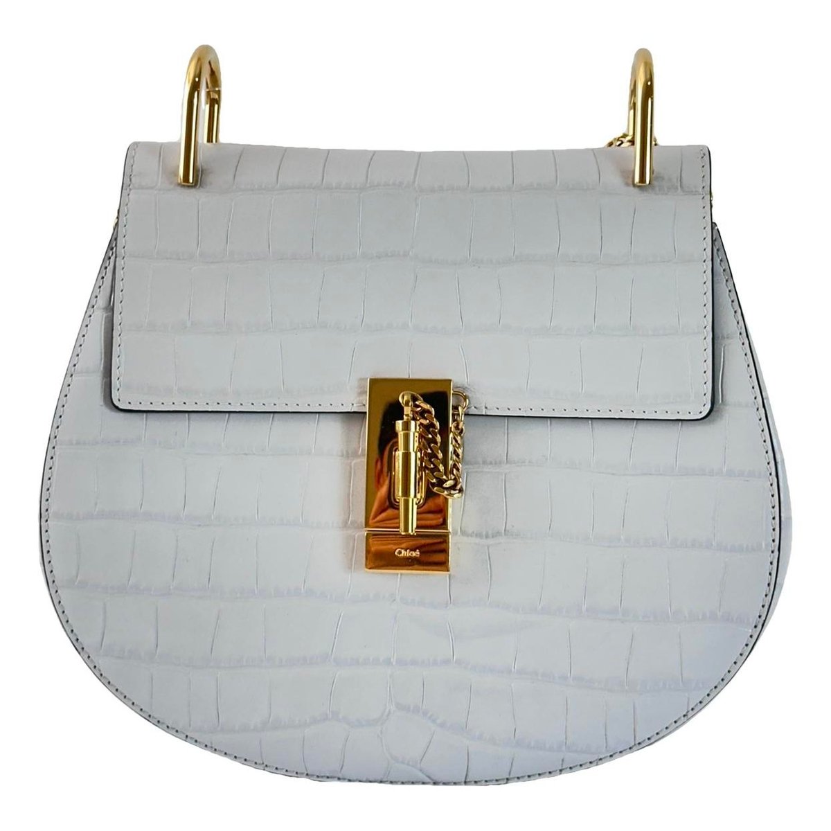 Drew leather crossbody bag