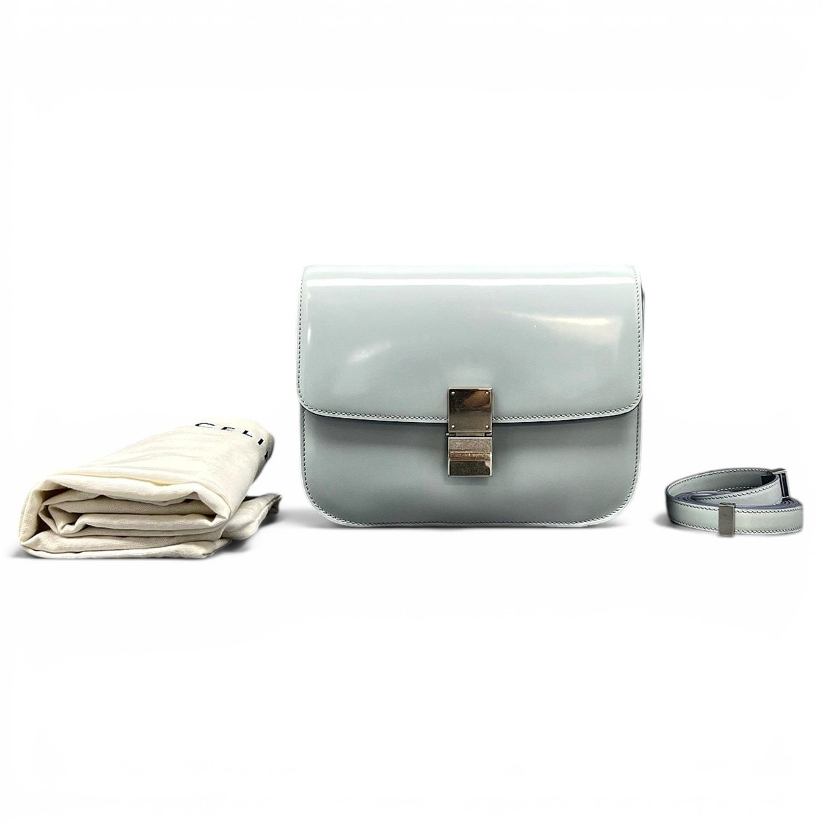 Classic leather handbag