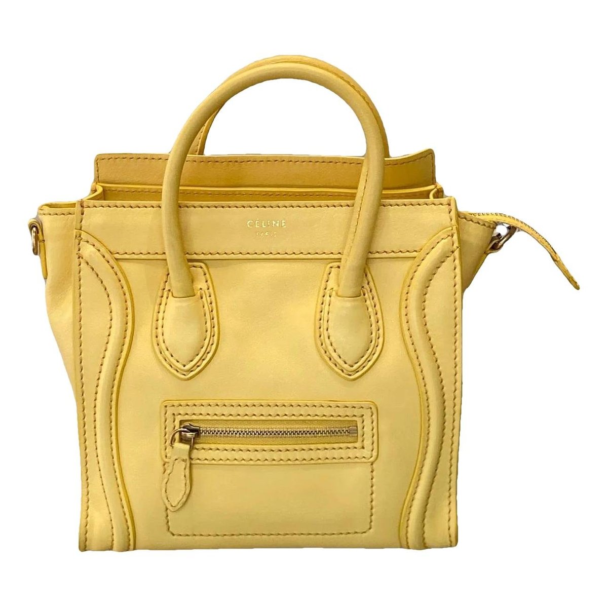 Luggage leather tote