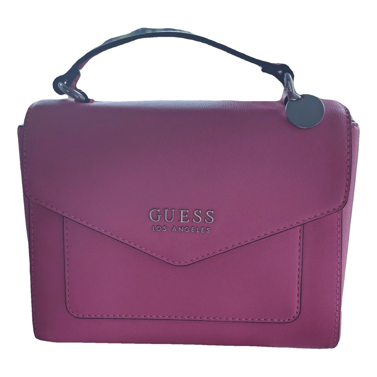 Patent leather handbag