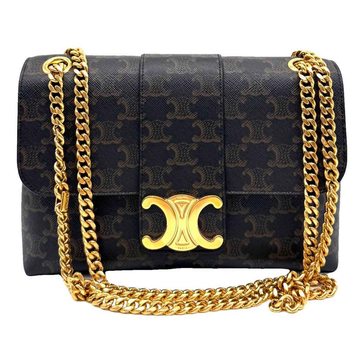Celine Victoire leather handbag