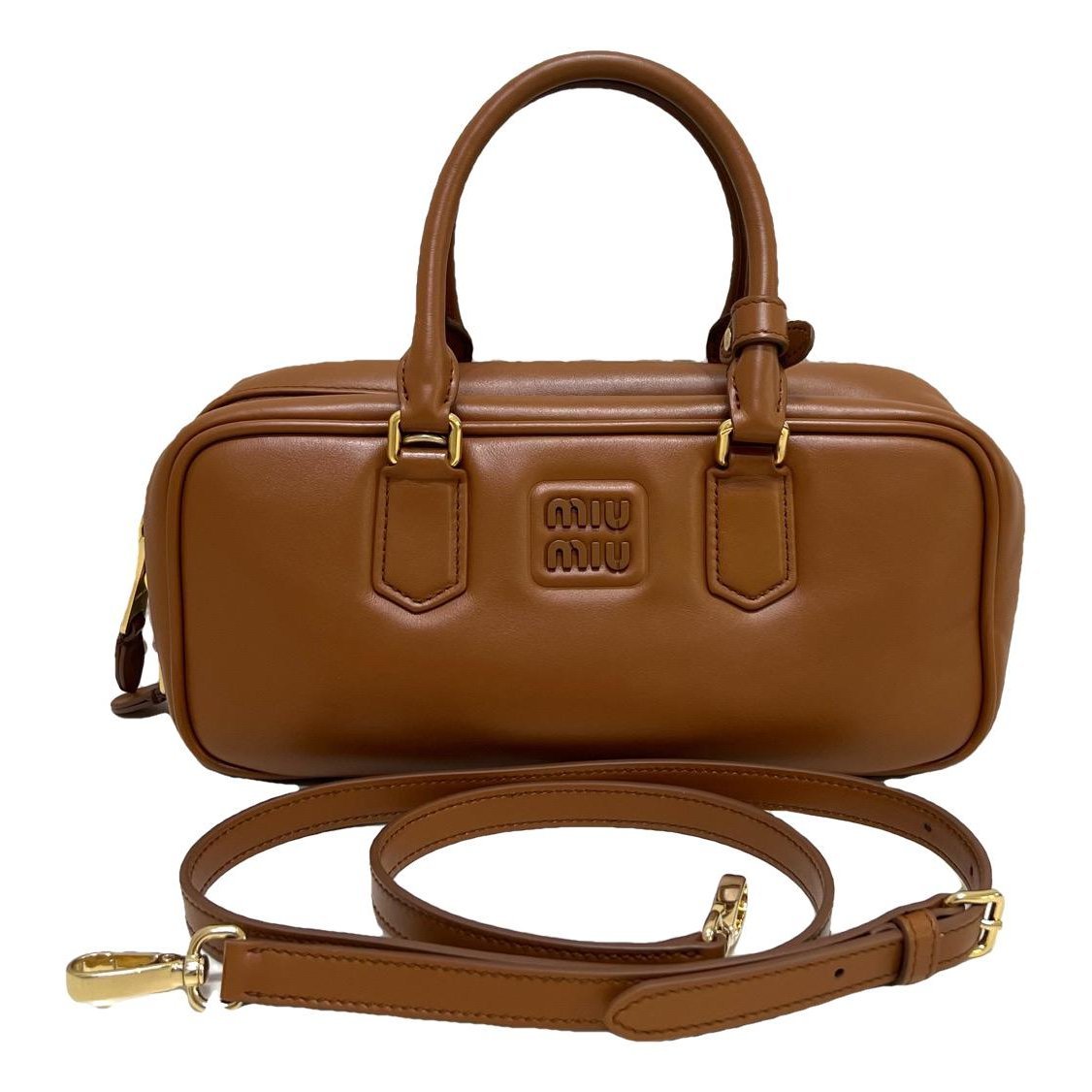 Arcadie leather handbag