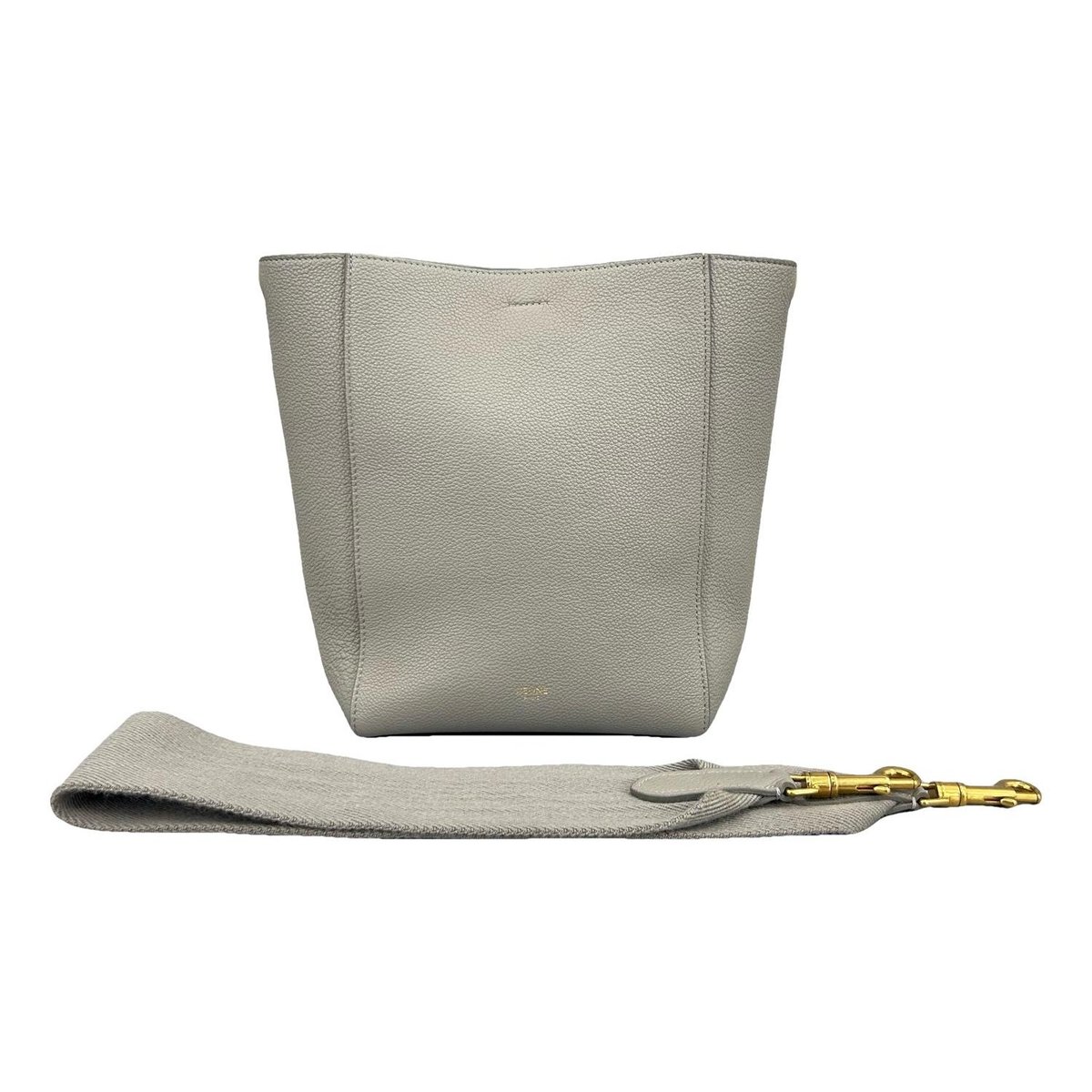 Seau Sangle leather tote