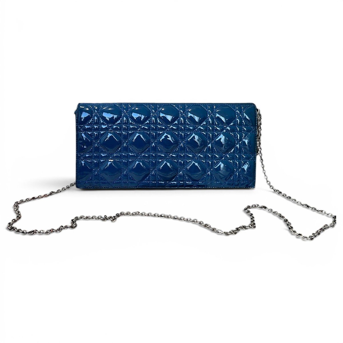 Lady Dior patent leather crossbody bag