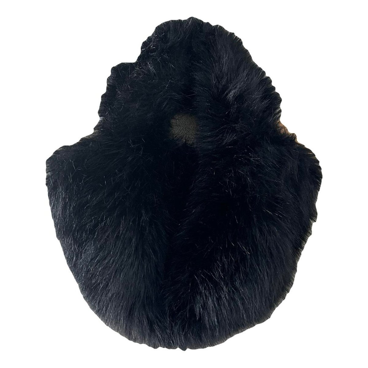 Faux fur handbag