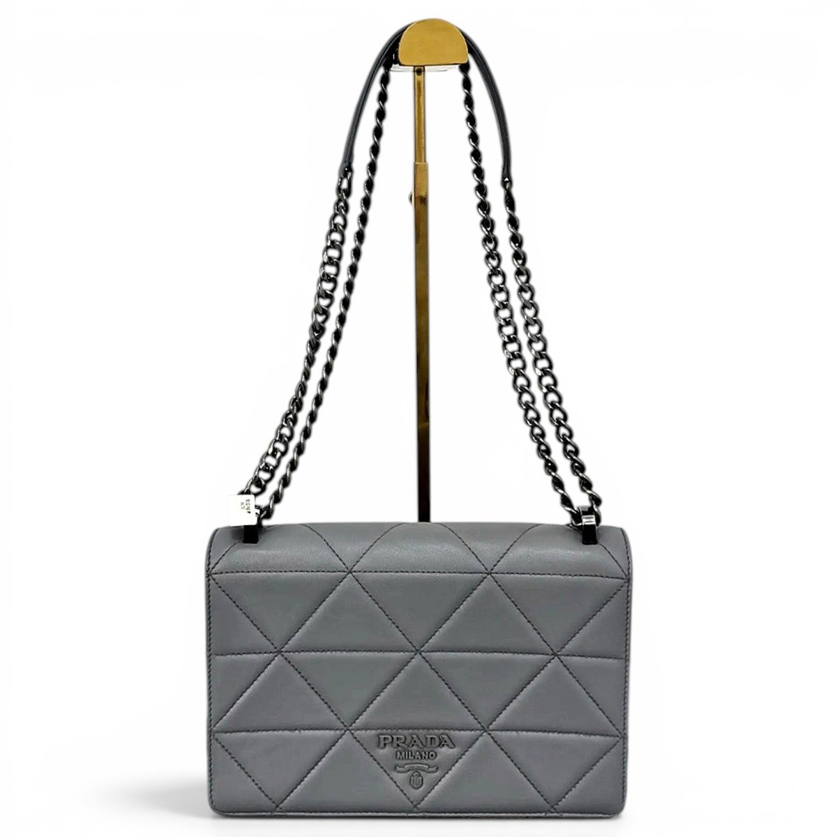 Spectrum leather handbag