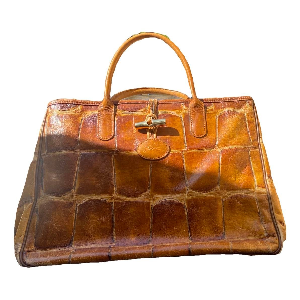 Roseau leather handbag
