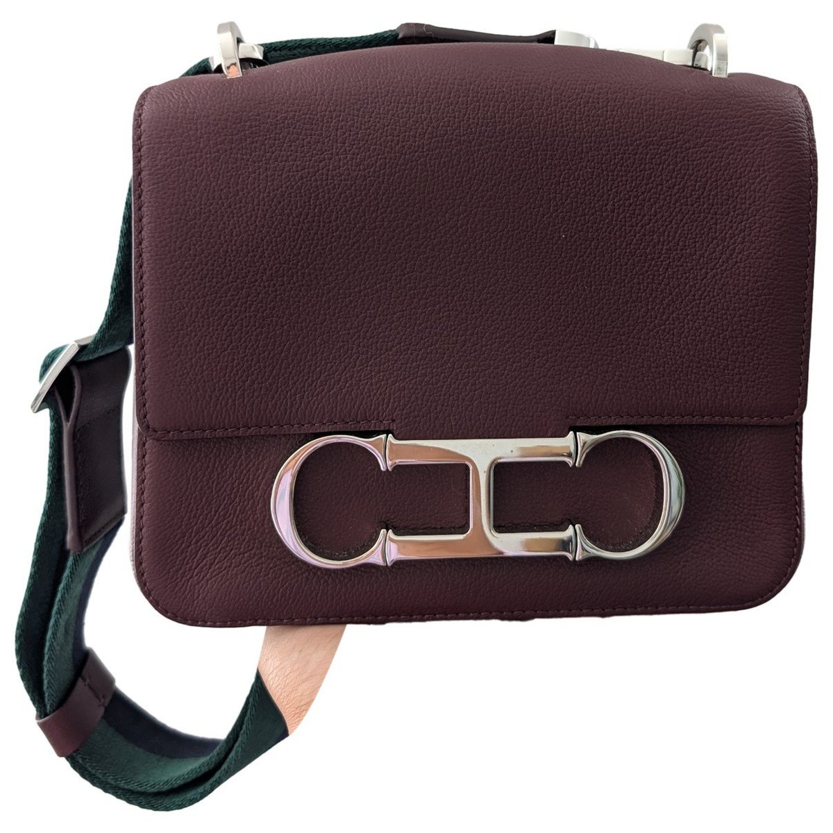 Leather handbag