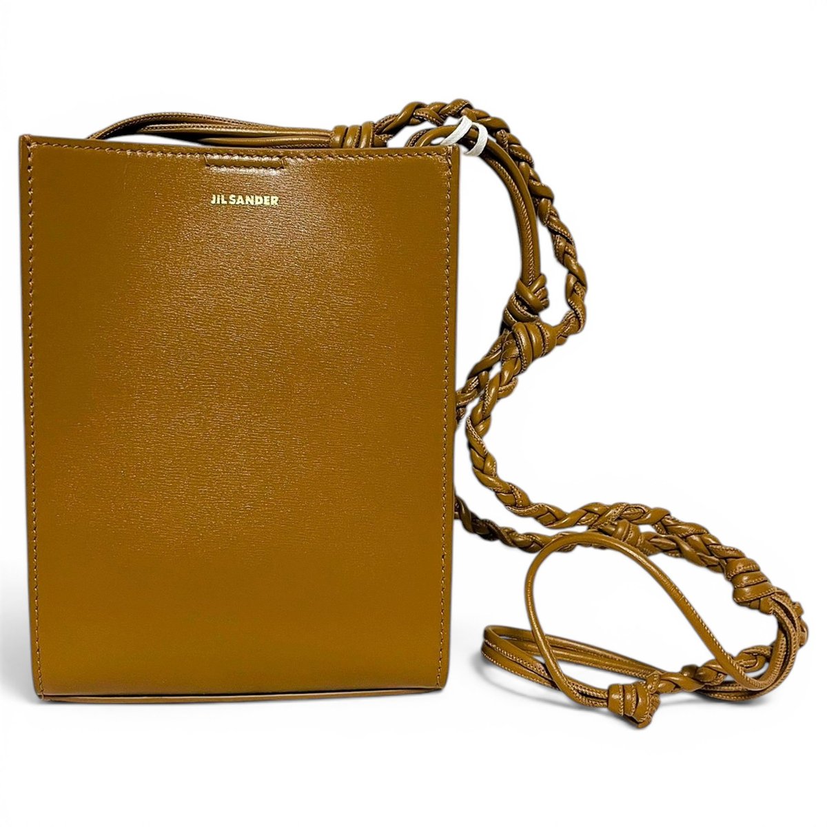 Tangle leather crossbody bag