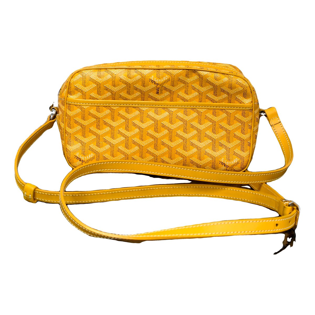 Cap vert cloth crossbody bag
