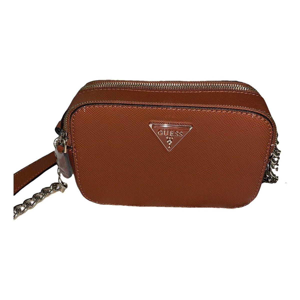 Vegan leather crossbody bag