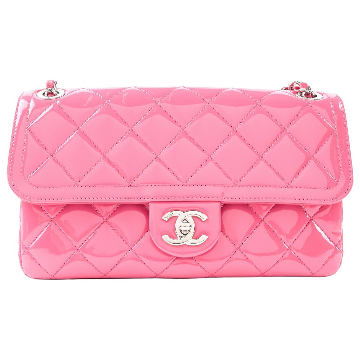 Timeless/Classique patent leather handbag
