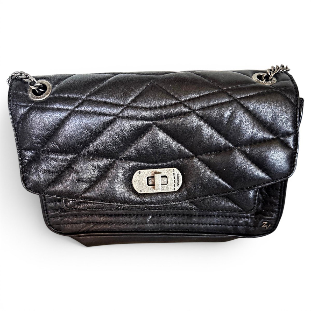 Rock leather handbag