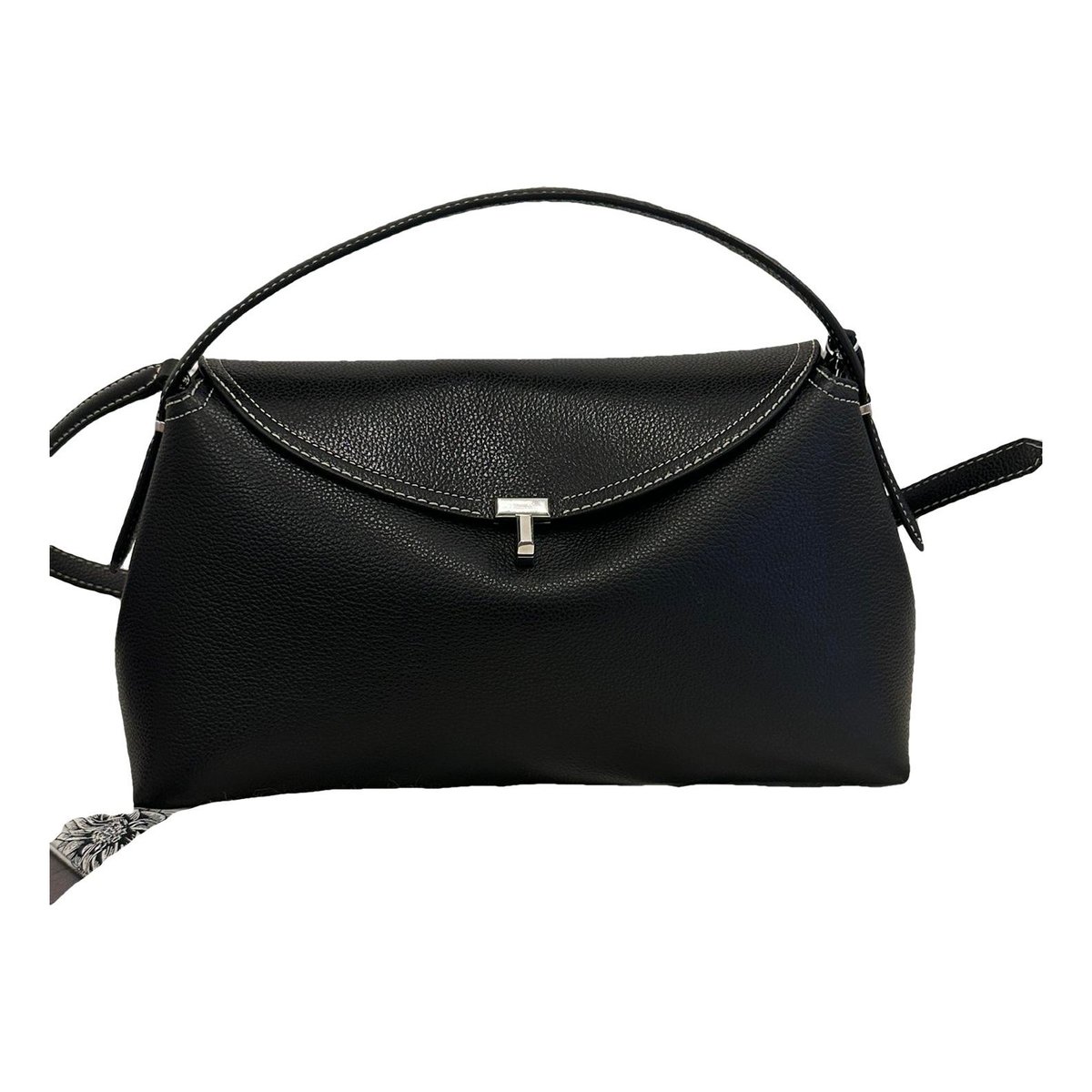 T-Lock leather handbag