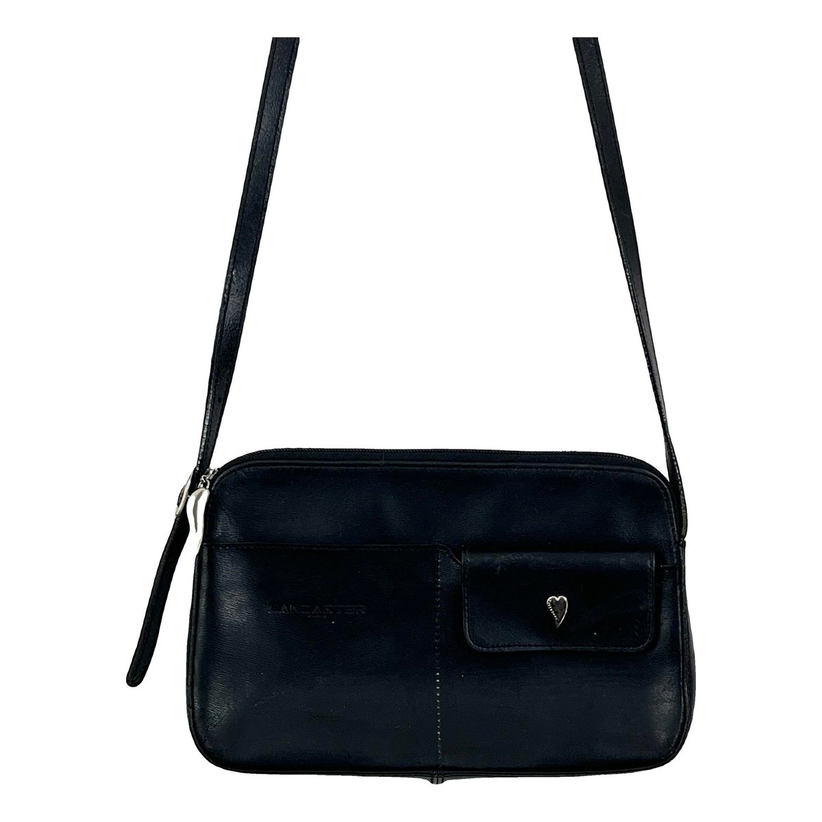 Leather crossbody bag