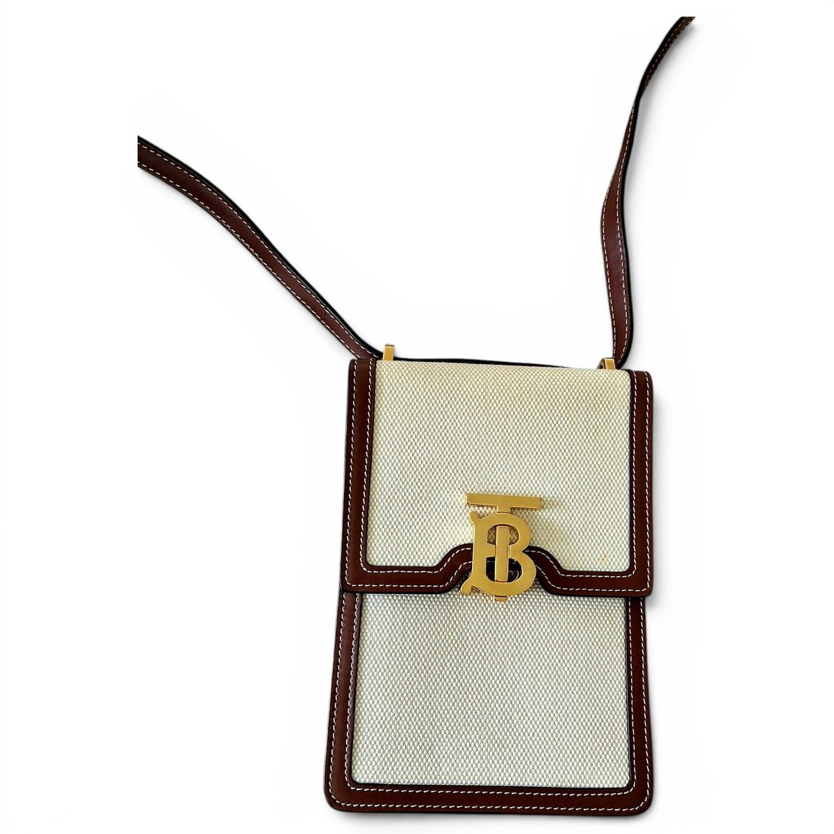 TB bag leather crossbody bag