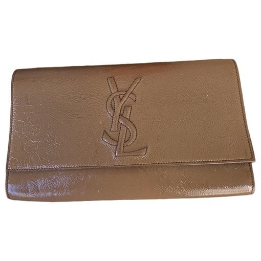 Belle de Jour leather clutch bag