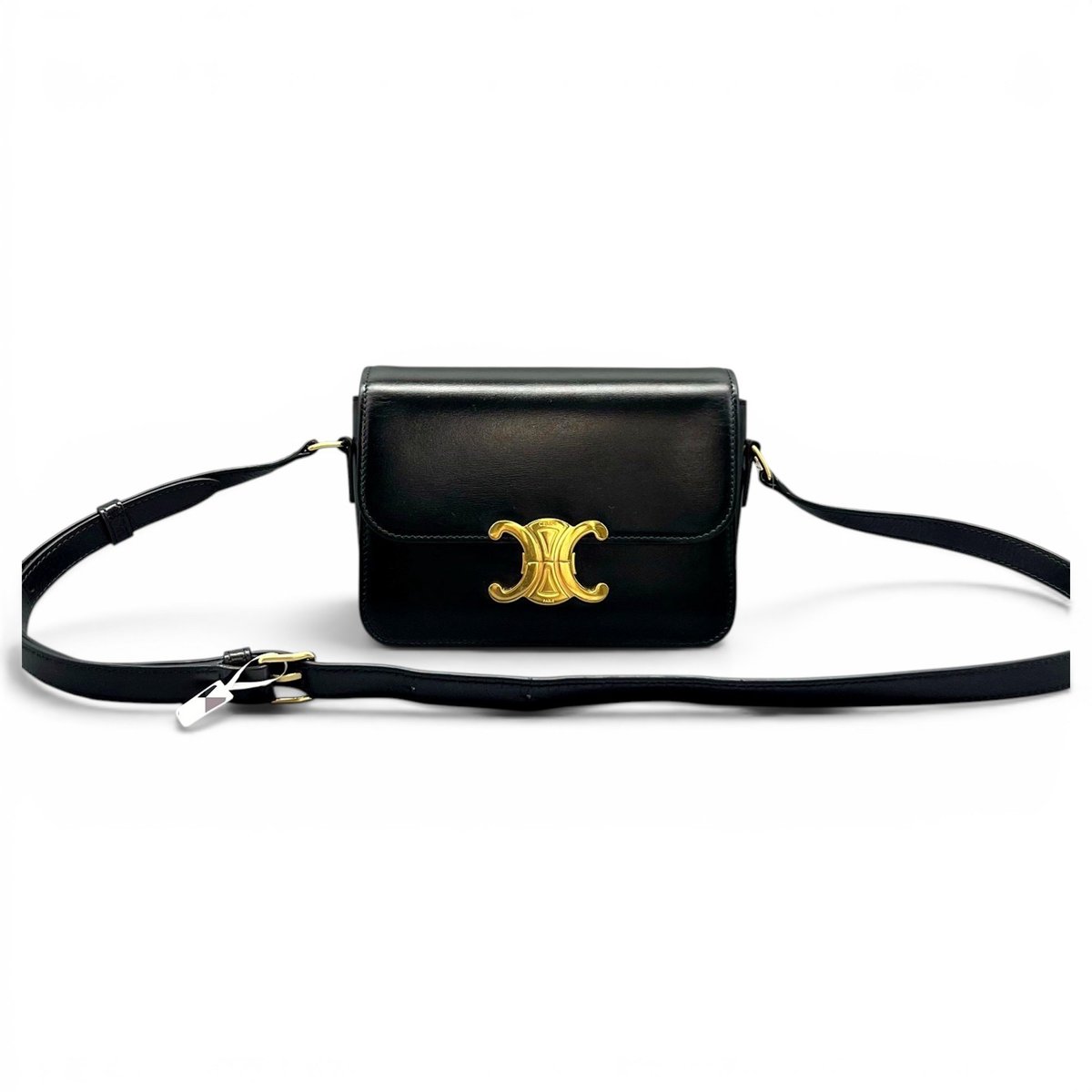 Triomphe leather handbag
