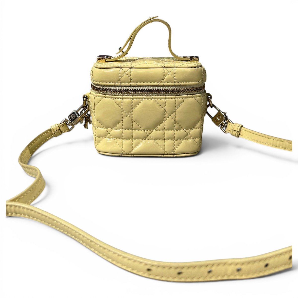 Vanity lady dior leather handbag