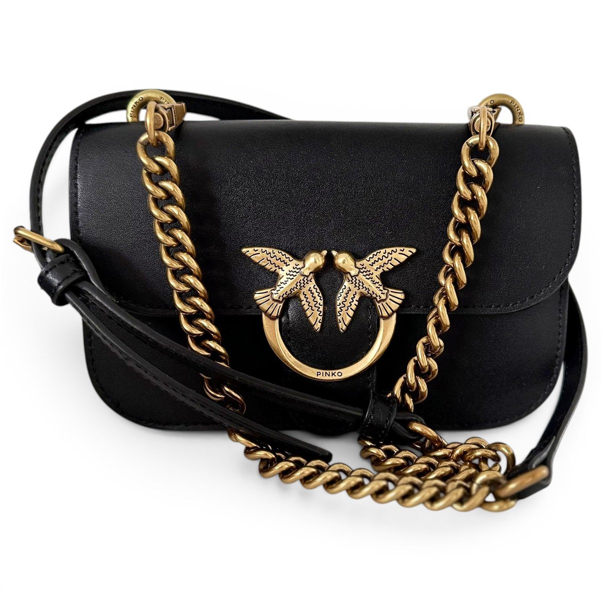 Leather crossbody bag