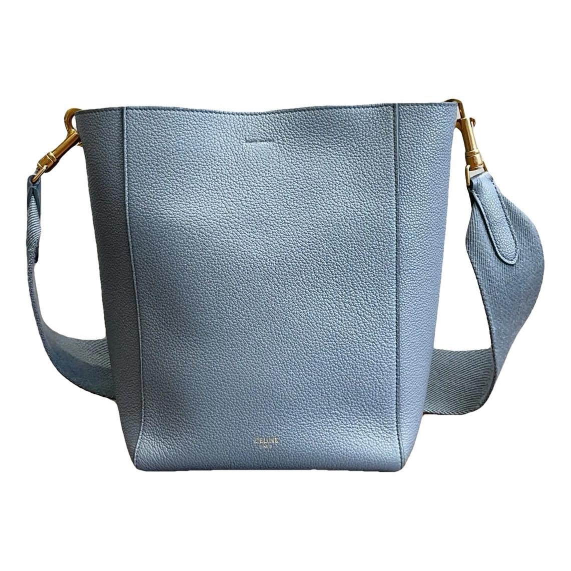 Seau Sangle leather handbag