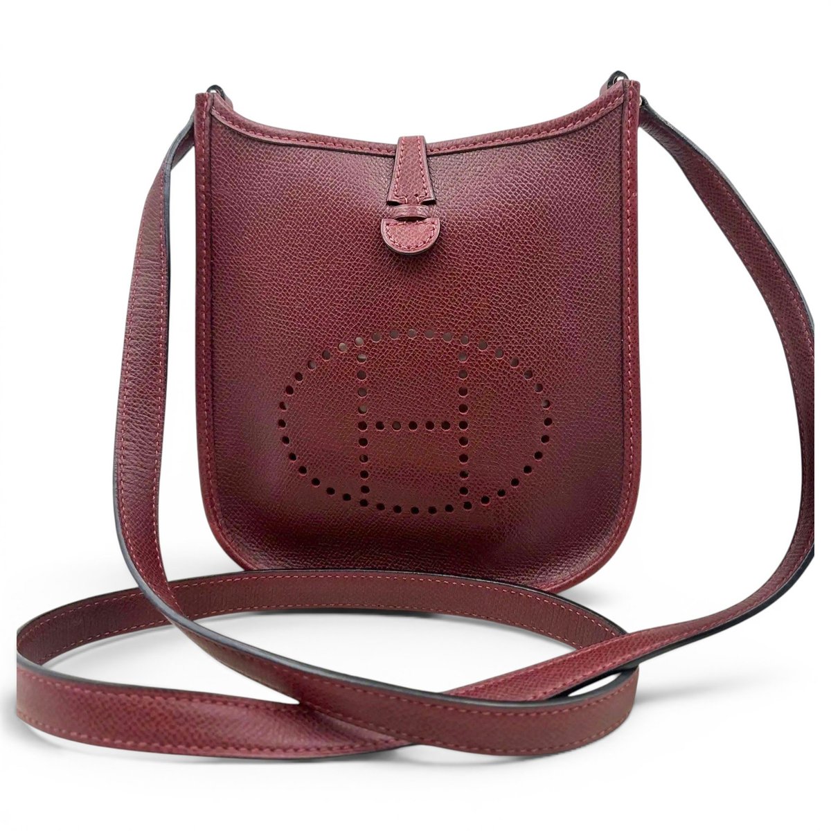 Mini Evelyne leather handbag