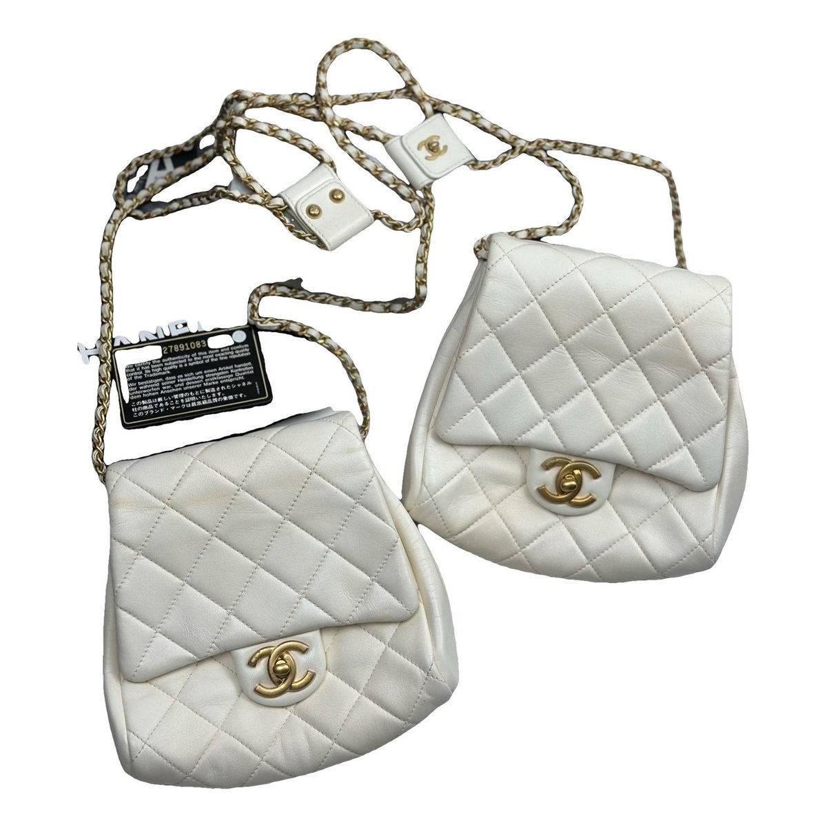 Side Pack leather handbag
