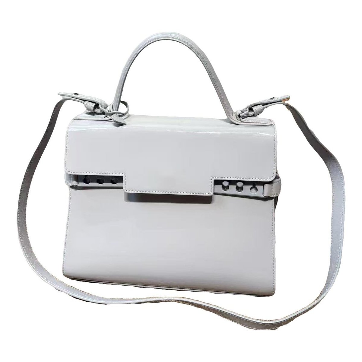 Tempête patent leather handbag
